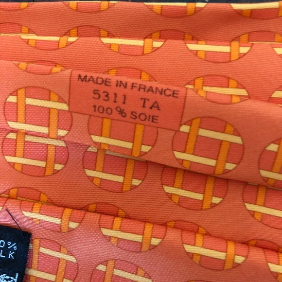 Hermès Silk Tie - Picture 3 of 5